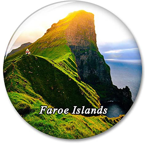 Färöer Inseln Kühlschrank Kühlschrank Magnet Deko Magnet Aufkleber Reise Souvenir Sammlung Tourist Stadt Geschenk Whiteboard Küche