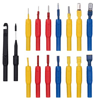 Laser 8603 Assorted Test Lead Adaptor Set 16pc