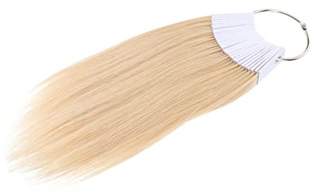 Lurrose 30st Haartrennring Haardiagramm Haar Farbe Prüfung Werkzeug Haarmodell Testen Von Farbhaarproben Haarringperücke Rad Der Haarfarbe Balayage-pinsel Haarverlängerungsring Echtes Haar