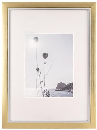 walther design Bilderrahmen Beyond, 29,7x42 cm DIN A3, champagner gold, JI342C
