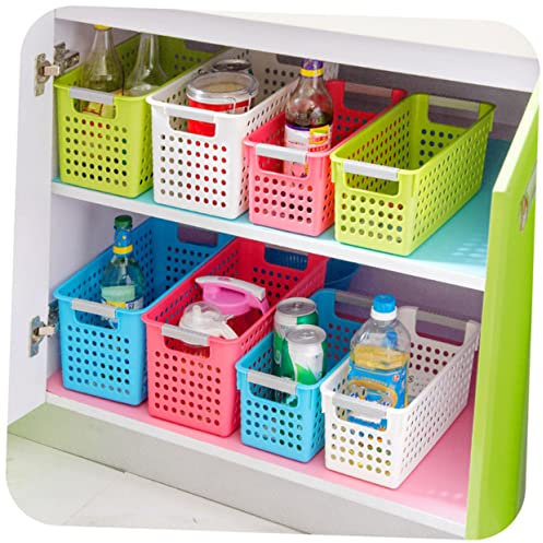 PRETYZOOM 10st Minikorb Wäschekorb Schweberegale in Hausform Home-organizer-korb Eimer Griff Griff Elastische Bänder Für Reisetagebücher Ersatzschirme Mini Körbe Lagerung Aufbewahrungskorb