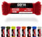 GO!elements 15m Paracord Seil aus reißfestem Nylon - 3mm Paracord 425 Typ II max. 192kg - Schnüre als Outdoor Seil, Allzweckseil, Survival Seil, Armband, Hundeleine, Nylonschnur, Farbe: Rot