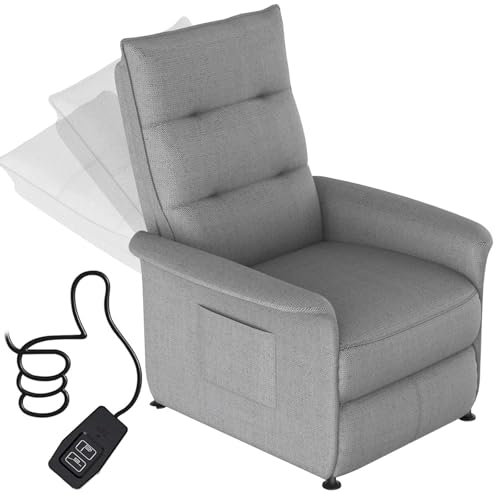 Ordeluxe Fauteuil Relax électrique avec Dossier inclinable, capacité 150 kg - Confort élégant pour la Maison et Le Bureau