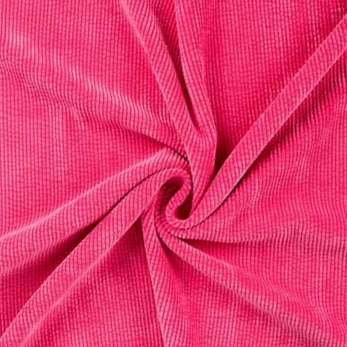 Westeel - Tela de pana, 50 cm, 7 colores, 330 g/m2, para tapicería, bolsas de plátano, vestidos, sofás (fucsia)
