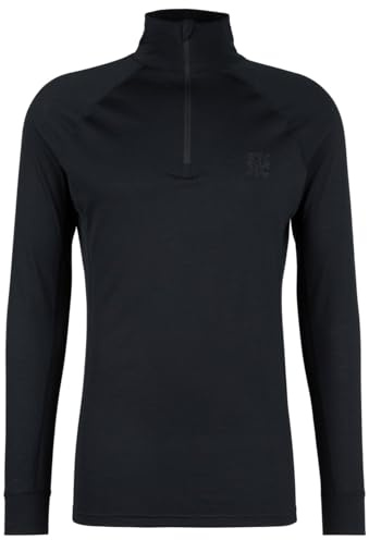 Stoic Herren Merino180 BengtSt. Half Zip Merinounterwäsche 100% Merinowolle