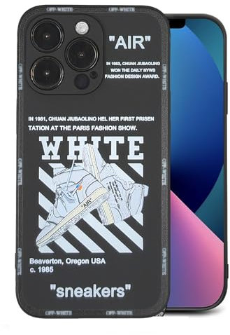 UIOREJXCAS Schutzhülle für iPhone 14 Pro Max, stoßfest, Basketball-Sneaker-Design, cooles iPhone 14 Pro Max, weiches Silikon, Schutz für Männer, Frauen, Jungen, Mädchen, 17 cm (6,7 Zoll)