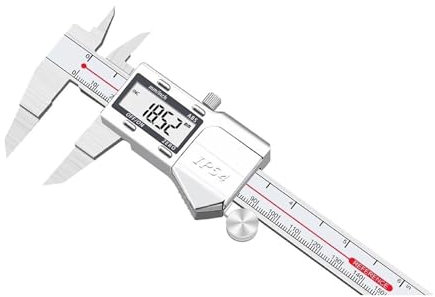 CHFYIJYHM Calibrador Digital 0-150mm 0-200mm 0-300mm calibrador Digital de Hoja de Acero Inoxidable Herramienta de medición calibrador calibradores industriales(0-300mm)