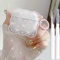 Cute AirPods 3rd Gen Clear Case, Girly Bow Design Soft TPU Protective Shockproof Airpods 3rd Generation Skin Cover with Cleaner Kit & Keychain Girls Women for Apple iPod 3 Gen Bow