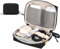 SIMTOP Trousse Organisateur Câbles Compacte, Sac de Rangement pour Accessoires PC, Power Bank, Câbles, Cartes SD - Idéal Voyage/Bureau/Photographie (Noir)