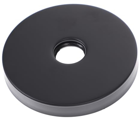 QUMIIRITY Edelstahl Wandflansch Rosette Duscharmatur Abdeckplatte mit Dichtung Rostfrei Installieren für Badarmaturen Dekoration