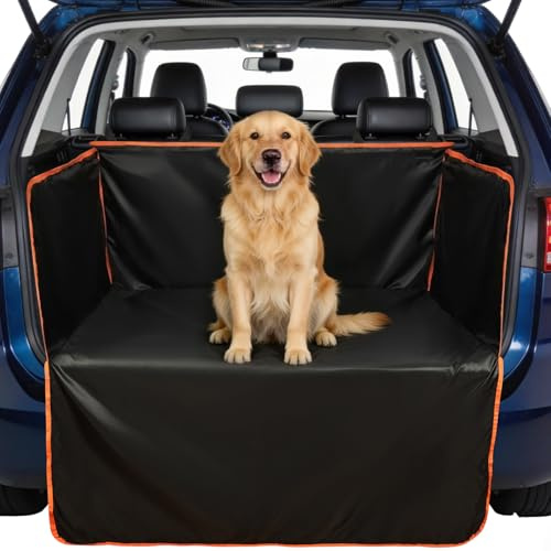 AUYAO Car Boot Protector Waterproof Boot Liner for Dogs Pet Car Seat Cover Durable Pet Trunk Mat Seat Liner Protector Cover Boot Blanket Protection Sheet for Car Estate Trucks SUV(180 * 105cm)