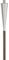 blomus -ORCHOS- Gartenfackel aus Hartholz / Edelstahl, 300 ml Fassungsvermögen, lange Brenndauer, Lampenöl, Outdoor, exklusives Gartenaccessoire (H / B / T: 151,5 x 7 x 7 cm, Edelstahl / Braun, 65007)