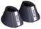 HORZE Pferde Hufglocken ProBell, Springglocken mit Klettverschluss, 2er Set, Schwarz, XL