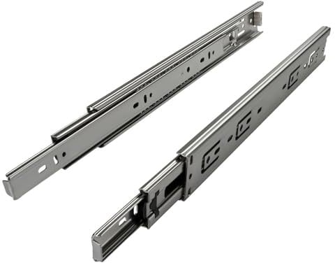 SOTECH 1 Paar Vollauszüge KV1-45-H45-L700-NF 700 mm (eingeschoben) Schubladenschiene kugelgelagert Tragkraft 45 Kg