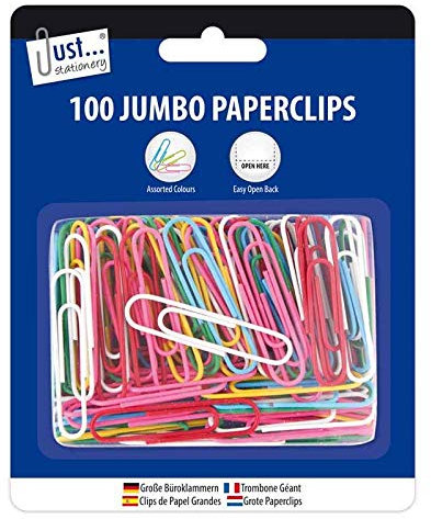 Tallon Jumbo Paper Clips - 100Pk