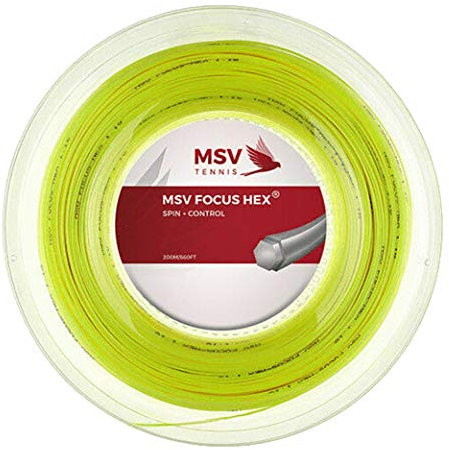 MSV Focus Hex 200m 1.23mm neon-gelb
