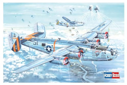 Hobby Boss 083211 US B-24J Liberator Armee Modellbausatz, verschieden