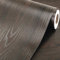 WDragon Self-adhesive Thick Dark Brown Wood Grain Textured Vinyl Decorative Paper Counter Top Paper Furniture Cabinets Wardrobe Shelf Liner Wallpaper,30cm X 200cm