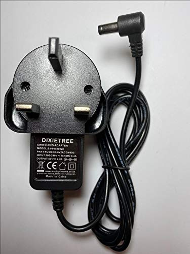 Replacement for 6V AC-DC Adaptor Power Supply for Pure Elan E3 Portable DAB Radio