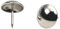 MroMax - Puntine per chiodi da tappezzeria, diametro testa 1,9 cm, in acciaio inox, 20 pezzi