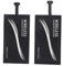 2PCS Type C Wireless Charging Receiver, Qi USB C Universal Wireless Charger Receiver Chip, Self-adhesive Charging Adapter for Mobile Phone