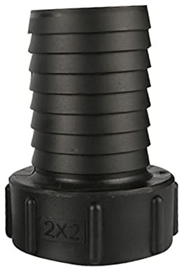 FOGWOWO Adaptateur de Tuyau de Réservoir IBC 60 mm Filetage grossier Import à 50 mm Pour Tuyau d'arrosage - Adaptateur de valve Raccord de Tuyau Outils