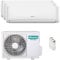 Climatizador Hisense Trial Split 3AMW62U4RJC 9000 BTU + 9000 BTU - WiFi incluido - Novedad 2022