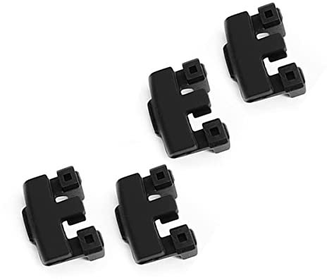 4Pcs Air Fryer Silica gel Tip Replacement for Air Fryer Grill Pan Rubber Bumpers, Air Fryer Rubber Bumpers, Air Fryer Tray Rubber Replace Parts Accessories