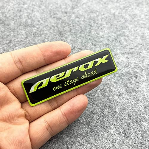 FEMEIN 3D Aufkleber Motorrad Aufkleber Emblem Abzeichen 3D Aufkleber Erhöhter Tank Rad Tank Aufkleber Für Yamaha AEROX155 AEROX 125 155 AEROX125