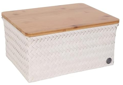 Aufbewahrungskorb Top Fit Large Basket/Korb mit Bambus Deckel