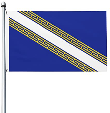 Drapeau De Champagne-Ardenne Drapeaux 3x5 Ft Décoration Extérieure Drapeau Léger Bannière Home Party Drapeaux Yard 3x5 Drapeaux