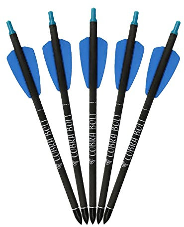 Vorteilspack Carbonbolzen X-Bow FMA Bolzen für Cobra System, Cobra R9 + R10 & Adder - 7,5 Zoll Standard, 10 Stück, 20 Stück oder 50 Stück (50)