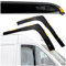 CHROMEMASTER HEKO - Kompatibel mit Iveco Daily 2014+ Seitenscheiben-Windabweiser; Vorne; 2 STK.; Regenabweiser, Windabweiser, Getönt, Stromlinienförmig; Einfache Montage; Schutz vor Wind und Regen