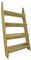 Zest Ladder Planter – Vertical Herb Planter – 4-Tier Plant Stand – Wooden Planter for Gardens, Patios & Balconies – Solid Pressure-Treated PEFC-Certified Wood – 0.79 m (W) x 0.61 m (D) x 1.38 m (H)