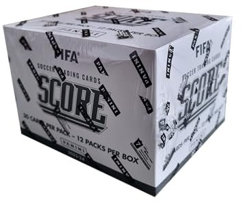 Panini FIFA Score 2023-24 Soccer Trading Cards - 1x Fat Pack Display je 12x Fat Packs