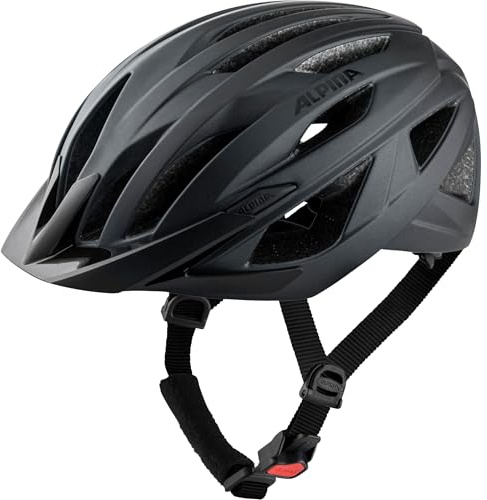 ALPINA Delft MIPS Fahrradhelm, Black matt, 58-63 cm