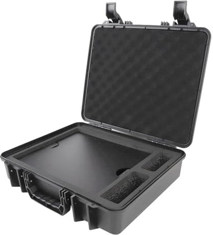 Jiawu Satellite Mini Outdoor-Tragetasche, Hartschalen-Schutzhülle mit Eva-Futter für Standard Dish Kit Mini Zubehör, wasserdichte und Luftdichte Aufbewahrungstasche für Reisen