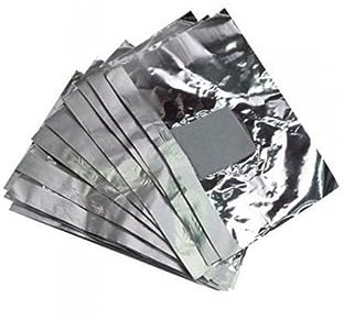 DRESSOOS 100stücke Nagellack Entferner Pads Mit Baumwolle Effektive Folien Für Gel-nägel Für Maniküre Im Salon Oder Zuhause Für An Frauen Und Mädchen
