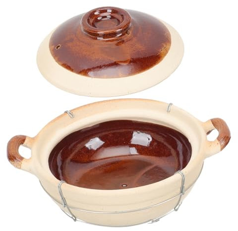 Warmhm Kochtopf Für Heimherd Mit Deckel Zum Garen Von Suppen Nudeln Eintöpfen Und Schmorgerichten Hitzebeständig Und Wärmeleitfähig