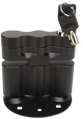 Kraftstoffpackungsmontageschloss, Metall Kraftstoffbehälter Verriegelung Packung Gasbehälter Lock mit Schlüssel für Rotopax LOX PM Kraftstoffpackspeicherbox Wasserpack