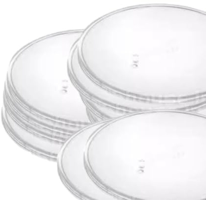 Tutoy 10 stücke Runde ABS Figuren Steht Display Basis für 6-8 Zoll Action-Figuren (Transparent)