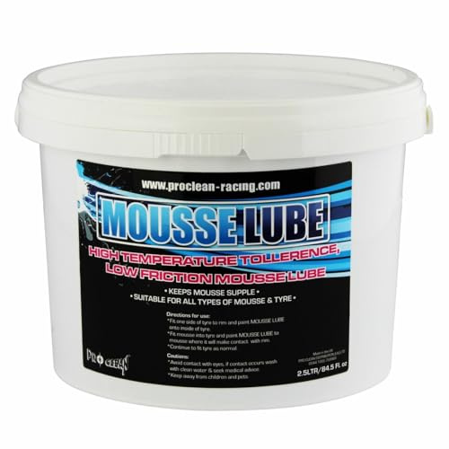 BIKE IT Pro Clean Motocross Bib Mousse Lube Low Friction Fitting Lubricant 2.5L Litre Tub
