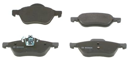 Bosch BP1361 - Brake Pads Car Front Axle - 1 Set of 4 Pads | Bosch Quality - Reduced Noise and Dust - ECE-R90 Certified - Copper-Free