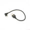 System-S Micro USB 2.0 Kabel gewinkelt 90 Grad Winkelstecker (Links/Male) Adapter Datenkabel und Ladekabel 20 cm