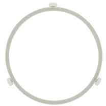 KGA SUPPLIES Microwave Glass Turntable Plate Holder Ring Roller Support Stand - 3 Wheel