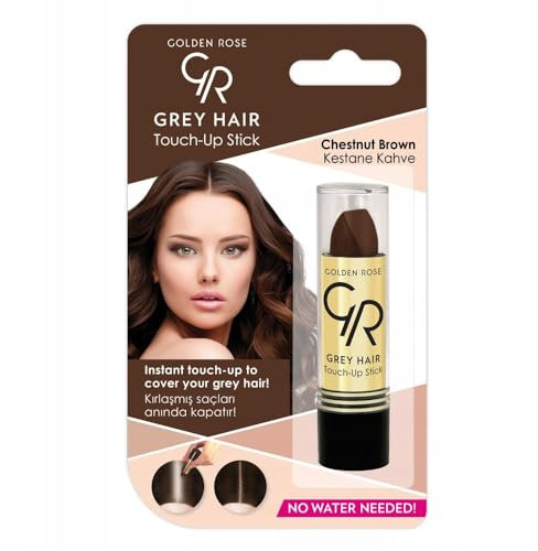 Golden Rose Gray Hair Touch-up stick (Chestnut Brown) by Golden Rose