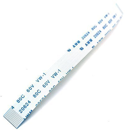 Rinbers 12 Pin Connector Power Switch Ribbon Cable with Free Opening Tool Screwdriver for Sony Playstation 4 PS4 JDS-011 JDS-030 Controller