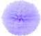 JZK 10 x Lila Pompoms Pompons, 25cm Durchmesser, Seidenpapier blume Dekoration für Wohnzimmer Hochzeit Geburtstag Babyparty Kinder Party Weihnachten Silvester
