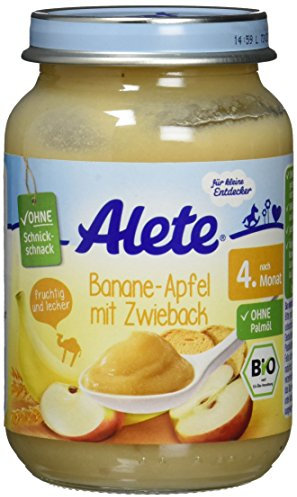 Alete Banane-Apfel mit Zwieback, 190 g