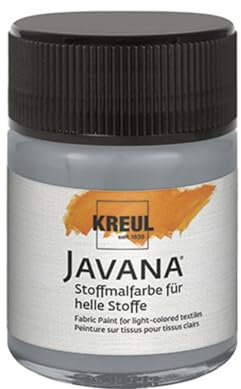 KREUL JAVANA TEX Textilfarbe transluzent grau 50 ml